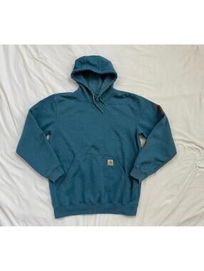 Carhartt men’s size M teal pullover hoodie